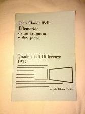 DA "Effemeride di un trapasso" - Dall'altra parte delle parole